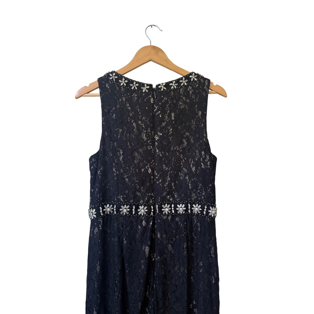 Azazie Atelier Black Lace Formal Mother of The Bride Dress Size 14 Event Gala - Picture 10 of 14